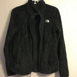 North Face black fleece zip-up jacket (Osito 2)